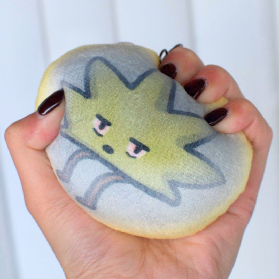 Smokey Leaf Plush Keychain