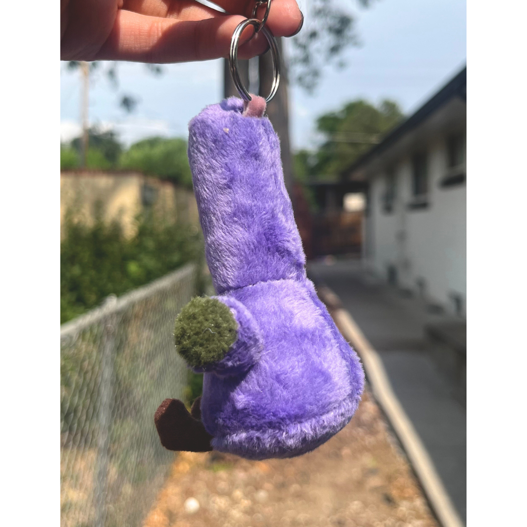 Purple BongPal Keychain