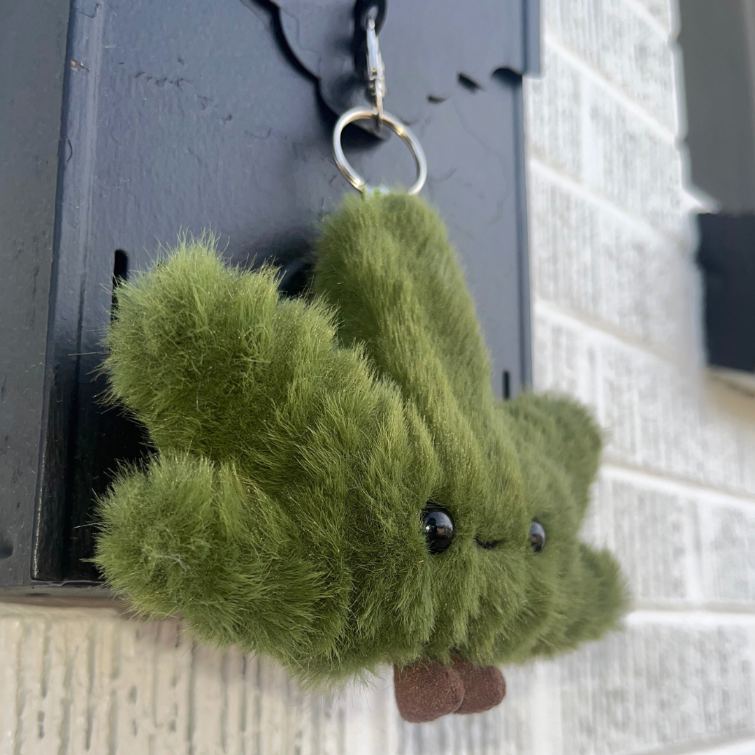 Leggy Leaf Keychain