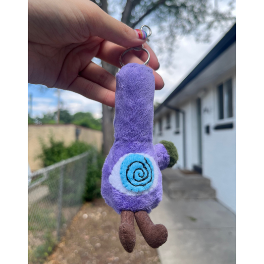 Cyclops BongPal Keychain - PURPLE SWIRL