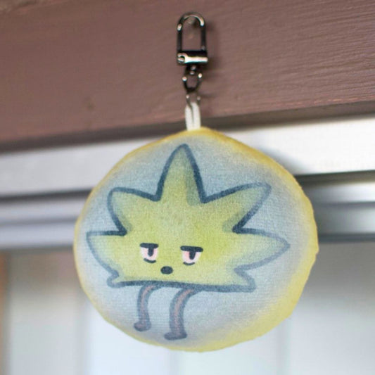 Smokey Leaf Plush Keychain