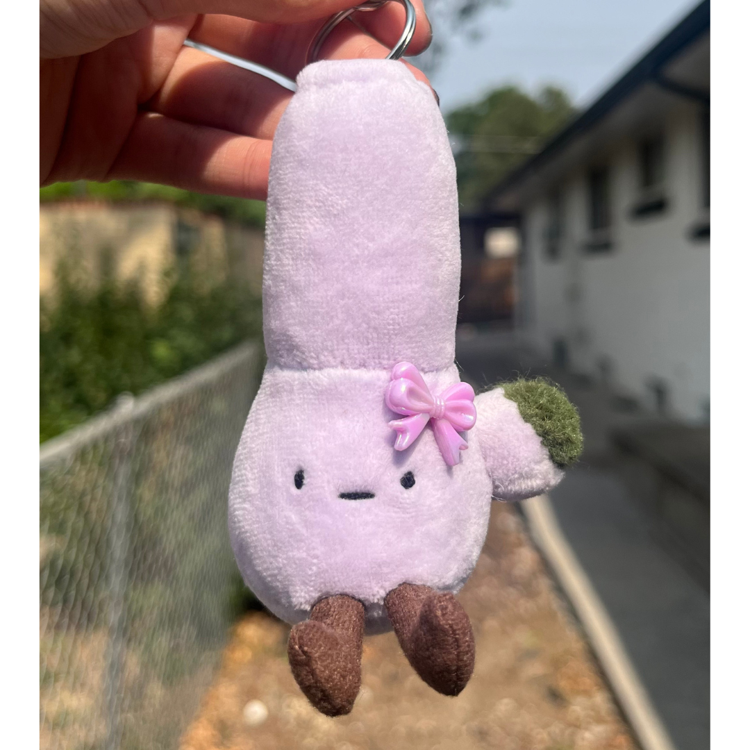Lavender BongPal Keychain
